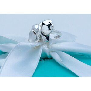 Very Rare Angela Cummings Vintage Orchid Flower Ring in Sterling Silver Size 5